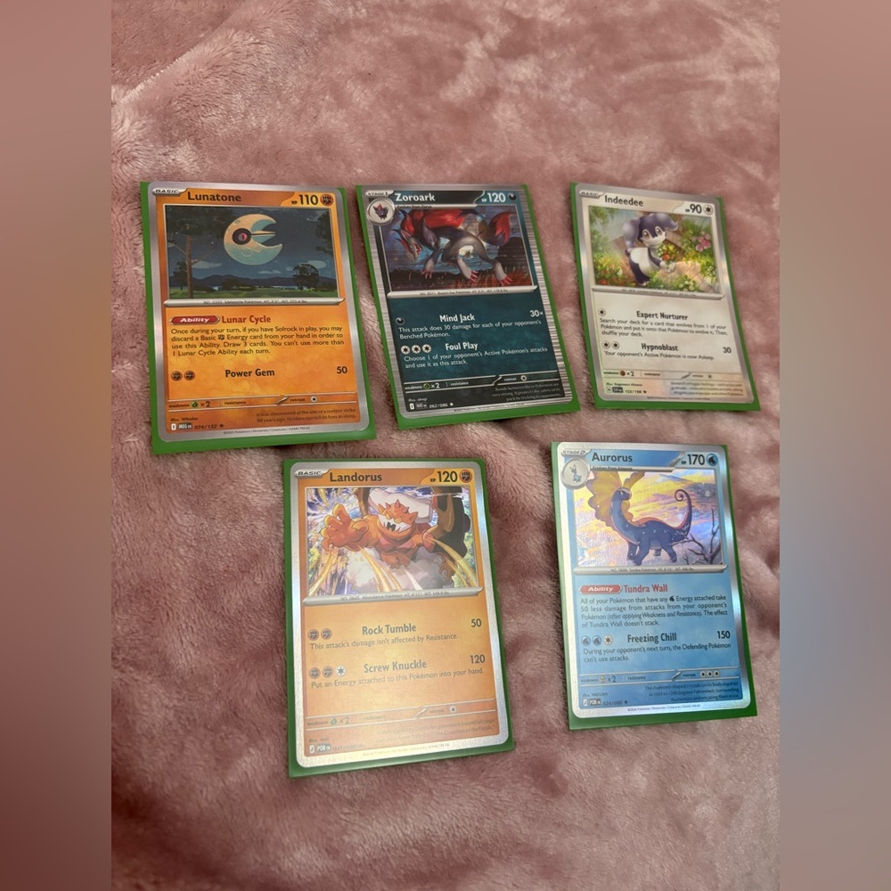 Pokemon holo cards